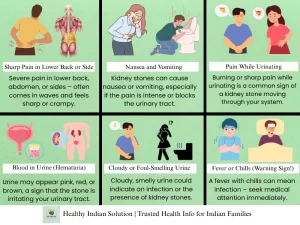 Kidney Stones: Causes, Symptoms & Prevention With Natural Remedies by Healthy Indian Solutions