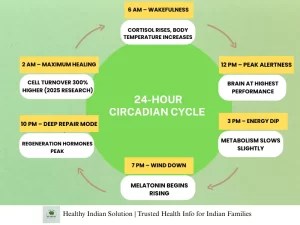 Circadian skincare Blog by Healthy Indian Solutions