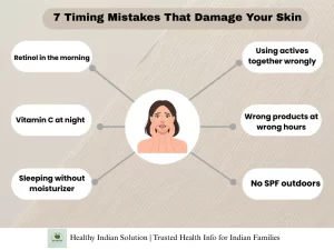 Circadian skincare Blog by Healthy Indian Solutions