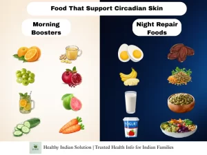 Circadian skincare Blog by Healthy Indian Solutions