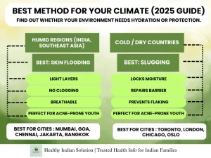 Slugging and Skin Flooding Blog by Healthy Indian Solutions